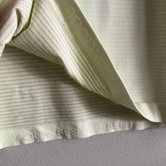 Lululemon Light Green Mesh Racerback Tank Top XS S Athletic Yoga Run - Picture 4 of 9